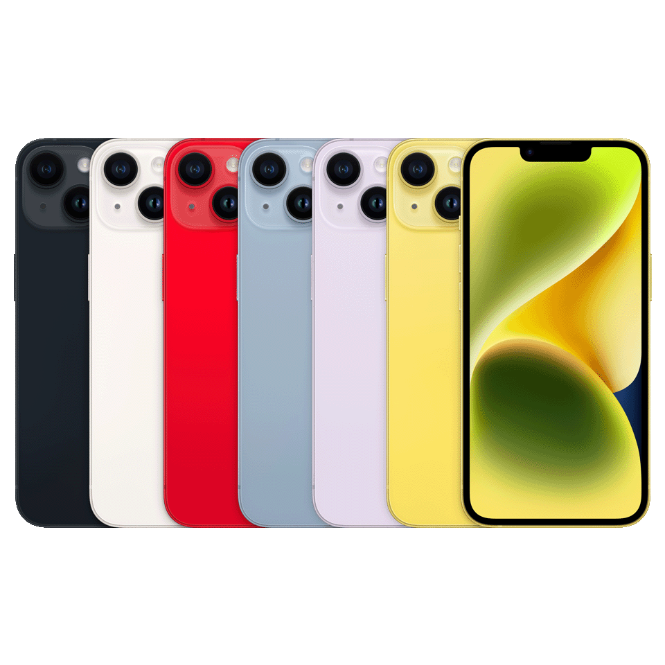 iPhone 14 多颜色产品图